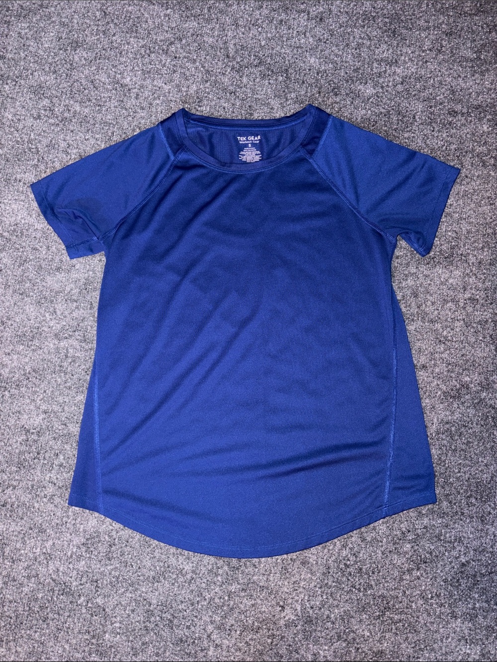 tek gear Women's Short Sleeve Active Tee - Blue